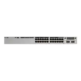 Network Advantage - commutateur - C3 - Géré - 24 x 100 - 1000 - 2.5G - 5G - 10GBase-T (UPOE) - M... (C9300-24UXB-A)_1
