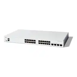 Commutateur - C3 - intelligent - 24 x 10 - 100 - 1000 + 4 x Ethernet 10 Go SFP+ - Montable sur rack (C1200-24T-4X)_1