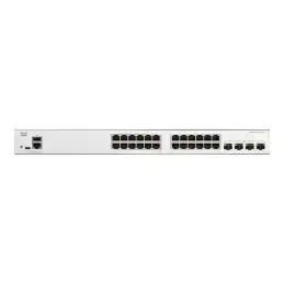 Commutateur - C3 - intelligent - 24 x 10 - 100 - 1000 + 4 x Ethernet 10 Go SFP+ - Montable sur rack (C1200-24T-4X)_2