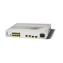 Network Advantage - commutateur - compact - C3 - Géré - 8 x 10 - 100 - 1000 (PoE+) + 2 x 100... (C9200CX-8P-2XGH-A)_1