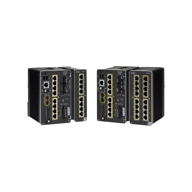 Commutateur - Géré - 8 x 10 - 100 - 1000 (PoE++) + 2 x 1 Gigabit - 10 Gigabit SFP+ - Montage su... (IE-3300-8U2X-A)_1