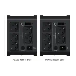 Vertiv PowerUPS 200 Essential, 2200VA - 1225W, 230V, Line Interactive, 6 Schuko (PSA6E-2200IT-SCH)_3