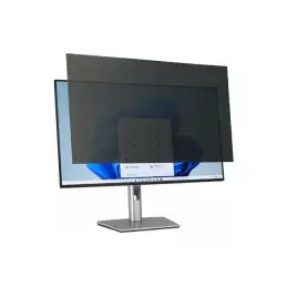 Filtre anti-indiscrétion - à double sens - amovible - adhésif, onglets de charnière - 28" (628906)_1