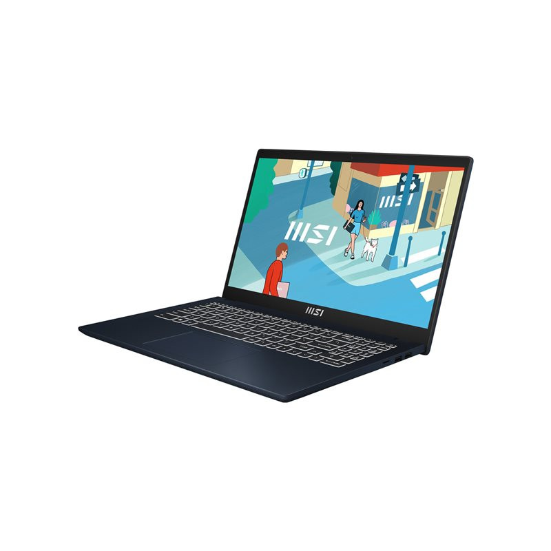 Conception de charnière à 180 degrés - Intel Core i7 - 1355U - jusqu'à 5 GHz - DOS - Carte grap... (9S7-15H114-257)_1