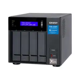 QNAP TVS-472XT - Serveur NAS - 4 Baies - SATA 6Gb - s - RAID RAID 0, 1, 5, 6, 10, JBOD, disque... (TVS-472XT-I3-4G)_3