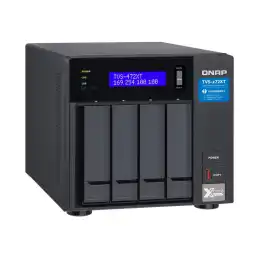 QNAP TVS-472XT - Serveur NAS - 4 Baies - SATA 6Gb - s - RAID RAID 0, 1, 5, 6, 10, JBOD, disque... (TVS-472XT-I3-4G)_6