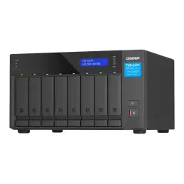 QNAP TVS-H874 - Serveur NAS - 8 Baies - SATA 6Gb - s - RAID RAID 0, 1, 5, 6, 10, 50, JBOD, 60,... (TVS-H874-I7-32G)_1