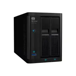 WD My Cloud PR2100 WDBBCL0160JBK - Serveur NAS - 2 Baies - 16 To - HDD 8 To x 2 - RAID RAID... (WDBBCL0160JBK-EESN)_4