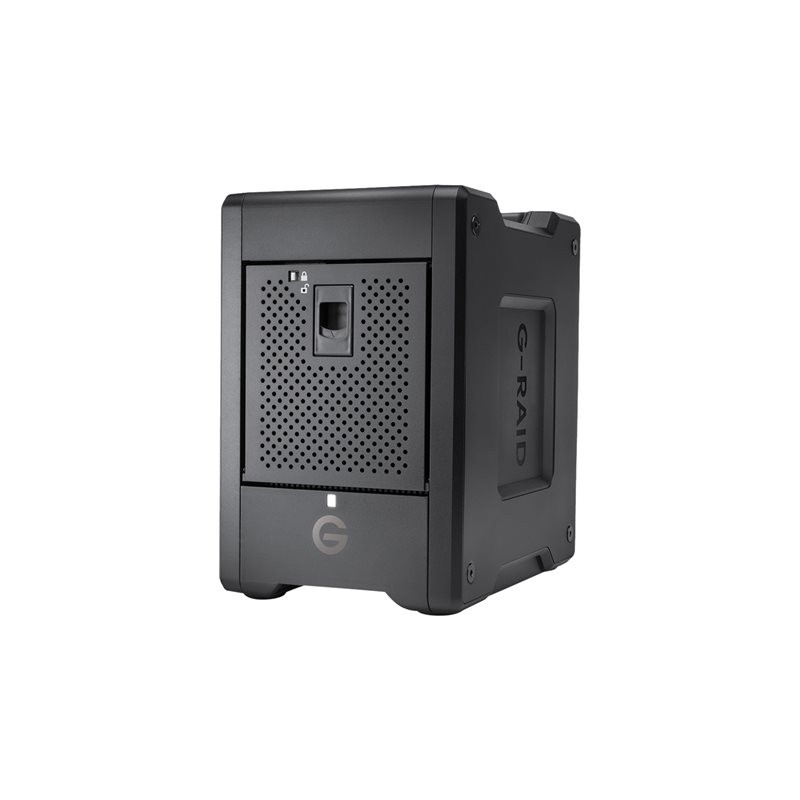 Baie de disques - 104 To - 4 Baies - HDD 104 To x 4 - Thunderbolt 3, USB 3.2 Gen 2 (externe) (SDPH34H-104T-MBAAB)_1