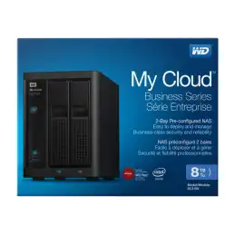 WD My Cloud PR2100 WDBBCL0080JBK - Serveur NAS - 2 Baies - 8 To - HDD 4 To x 2 - RAID RAID ... (WDBBCL0080JBK-EESN)_10