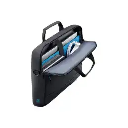 Mobilis Trendy - Sacoche pour ordinateur portable - chargement par le haut, 35 % recyclé - 16" - noir (025028)_2