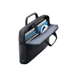 Mobilis Trendy - Sacoche pour ordinateur portable - chargement par le haut, 35 % recyclé - 14" - noir (025027)_2