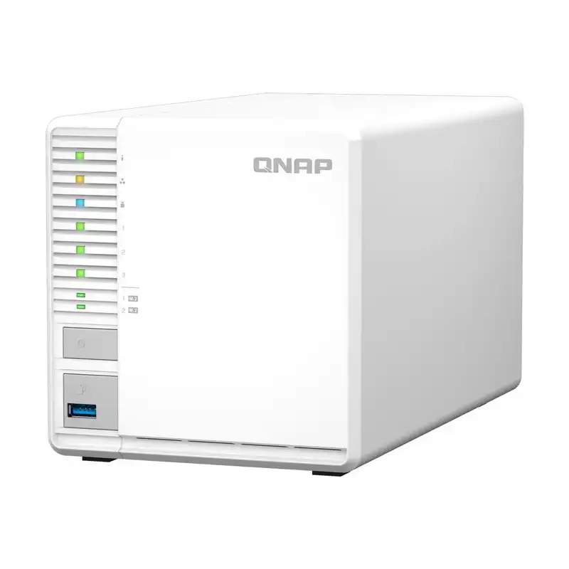 QNAP TS-364 - Serveur NAS - 3 Baies - RAID 5 - RAM 4 Go - 2.5 Gigabit Ethernet - iSCSI support (TS-364-4G)_1