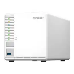 QNAP TS-364 - Serveur NAS - 3 Baies - RAID 5 - RAM 4 Go - 2.5 Gigabit Ethernet - iSCSI support (TS-364-4G)_2