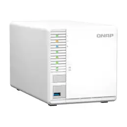 QNAP TS-364 - Serveur NAS - 3 Baies - RAID 5 - RAM 4 Go - 2.5 Gigabit Ethernet - iSCSI support (TS-364-4G)_4