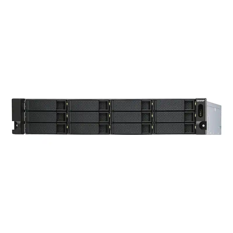 QNAP - Baie de disques - 12 Baies (SATA-600) - SATA 6Gb - s (externe) - rack-montable - 2U (TL-R1200S-RP)_1