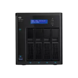 WD My Cloud PR4100 WDBNFA0240KBK - Serveur NAS - 4 Baies - 24 To - HDD 6 To x 4 - RAID RAID... (WDBNFA0240KBK-EESN)_3