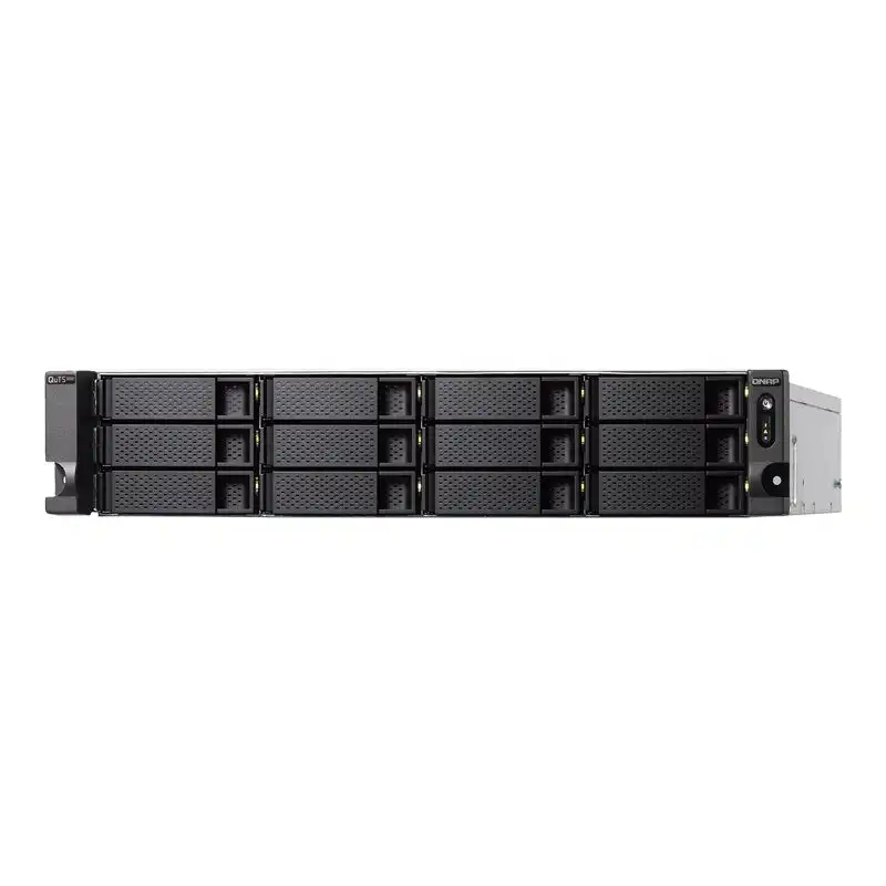 QNAP TS-h1277XU-RP - Serveur NAS - 12 Baies - rack-montable - SATA 6Gb - s - RAID RAI... (TS-H1277XU-RP-3700X-128G)_1