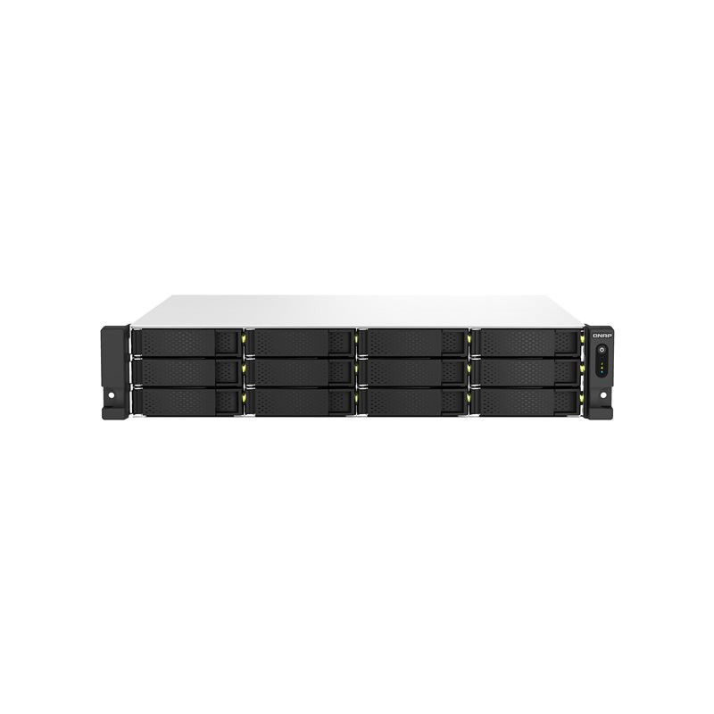 Serveur NAS - 12 Baies - rack-montable - SATA 6Gb - s - RAID 0, 1, 5, 6, 10, JBOD, 50, 60 - RAM... (TS-1264U-RP-8G)_1