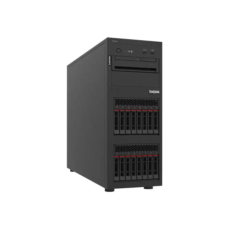 Lenovo Serveur Tour ST250 V2 Xeon E-2378 (8C 2.6GHz 16MB Cache - 65W), 1x32GB, O - B, 2.5" HS (8), 5350-... (7D8FA01YEA)_1