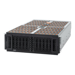 Boîtier de stockage - 102 Baies (SATA-600 - SAS-3) - HDD 14 To x 102 - rack-montable - 4U (1ES1451)_3