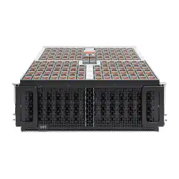 Boîtier de stockage - 102 Baies (SATA-600 - SAS-3) - HDD 10 To x 102 - rack-montable - 4U (1ES1807)_1