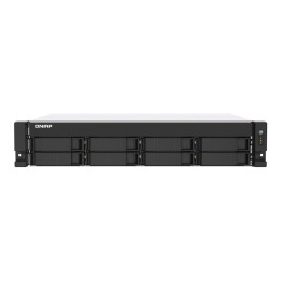 Serveur NAS - 8 Baies - rack-montable - SATA 6Gb - s - RAID 0, 1, 5, 6, 10, JBOD, 50, 60 - RAM 4 ... (TS-873AEU-4G)_1