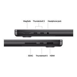 M4 Max - Apple M4 Max 32-core - 36 Go RAM - 1 To SSD - 14.2" 3024 x 1964 @ 120 Hz - Wi-Fi 6E, Blueto... (MX2K3FN/A)_4