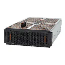 Boîtier de stockage - 102 Baies (SATA-600 - SAS-3) - HDD 10 To x 102 - rack-montable - 4U (1ES1804)_1