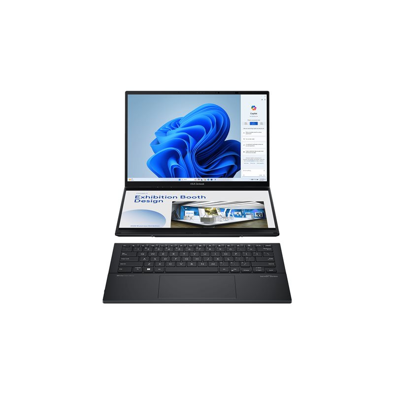 Tablette - avec clavier détachable - Intel Core Ultra 9 - 285H - jusqu'à 5.4 GHz - Win 11 Pro ... (90NB14X1-M00860)_1