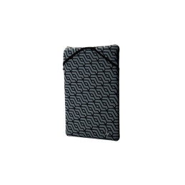 Housse d'ordinateur portable - 14.1" - noir, géométrique - pour Laptop 14, 14s Pavilion Laptop 14 (2F2L4AA)_1