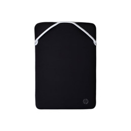 Housse d'ordinateur portable - 15.6" - noir, argent - pour Laptop 15, 15s Pavilion Laptop 15 (2F2K5AA)_2