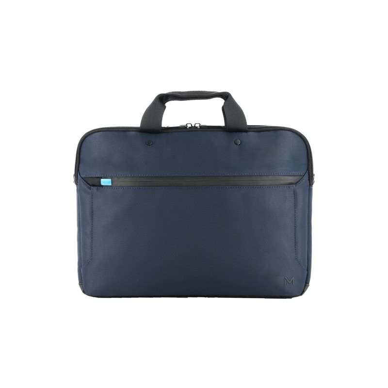 Sacoche pour ordinateur portable - compact, chargement par le haut, 35 % recyclé - 11" - 14" - bleu mar... (005039)_1