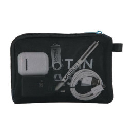 Mobilis - Housse pour câbles - chargeurs - accessoires - bleu marine, noir (005038)_1