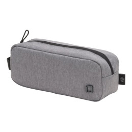 Étui pour accessoires mobiles - polyester PET recyclé - gris clair (D31882-RPET)_1