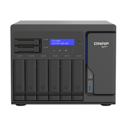 Serveur NAS - 8 Baies - SATA 6Gb - s - RAID 0, 1, 5, 6, 10, 50, JBOD, 60, RAID TP, TM - RAM 8... (TS-H886-D1602-8G)_1