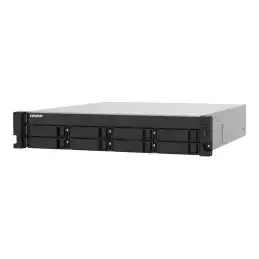 Serveur NAS - 8 Baies - rack-montable - SATA 6Gb - s - RAID 0, 1, 5, 6, 10, 50, 60, JBOD - RAM 4 ... (TS-832PXU-4G)_1