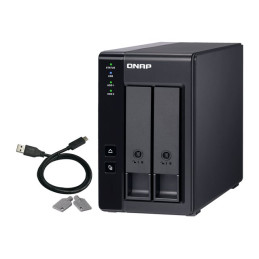 Baie de disques - 2 Baies (SATA-600) - USB 3.1 Gen 2 (externe) (TR-002)_2