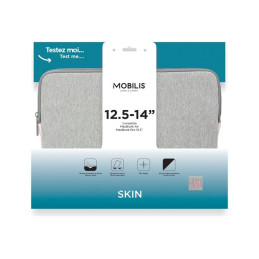 Housse d'ordinateur portable - mousse à mémoire de forme - 12.5" - 14" - gris, rose (049015)_4