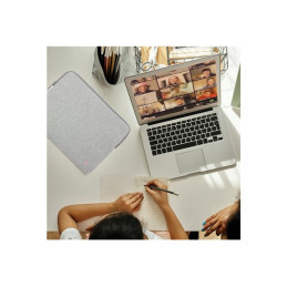 Housse d'ordinateur portable - mousse à mémoire de forme - 12.5" - 14" - gris, rose (049015)_6