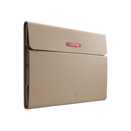 Étui à rabat pour tablette - polycarbonate - taupe - 10" (CRIE2139M)_1