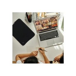 Housse d'ordinateur portable - mousse à mémoire de forme - 12.5" - 14" - gris, noir (049016)_4