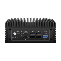 Chip PC ID PC 4 LAN W11ID4L - Ordinateur industriel - mini PC 1 x Pentium N100 - jusqu'à 3.4 GHz - RA... (CPN07509)_1
