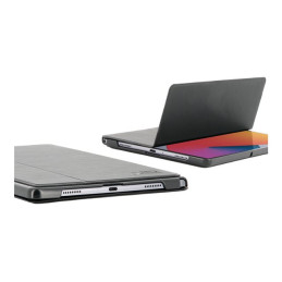 Étui à rabat pour tablette - avec volet - matériau à effet cuir - noir - pour Apple 10.2-inch iPad (068002)_3