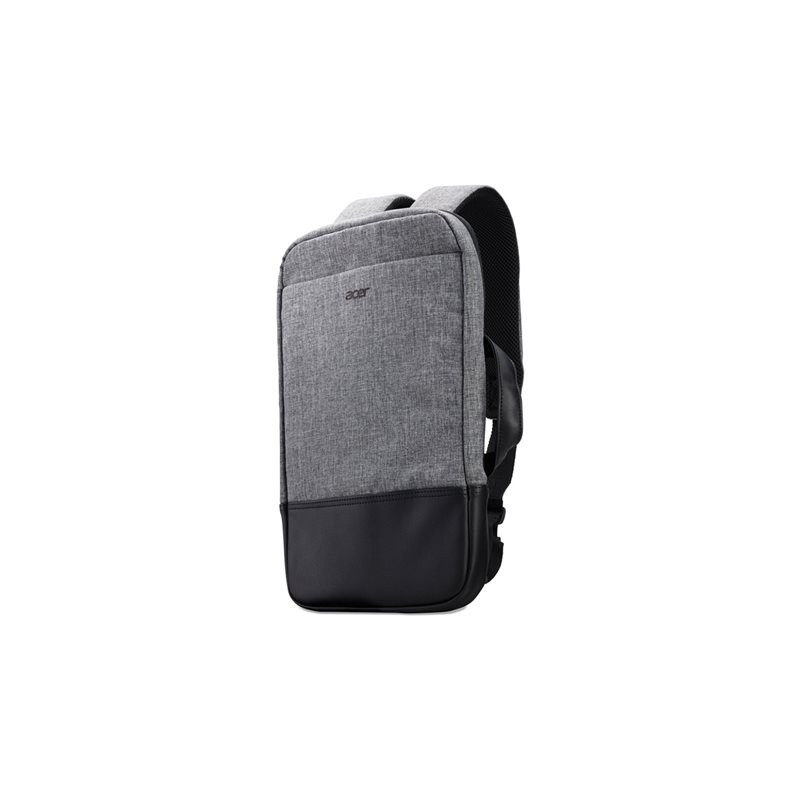 Sac à dos - sac à bandoulière pour ordinateur portable - 14" - gris - pour Aspire 1 3 5 Aspire R ... (NP.BAG1A.289)_1
