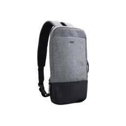 Sac à dos - sac à bandoulière pour ordinateur portable - 14" - gris - pour Aspire 1 3 5 Aspire R ... (NP.BAG1A.289)_3