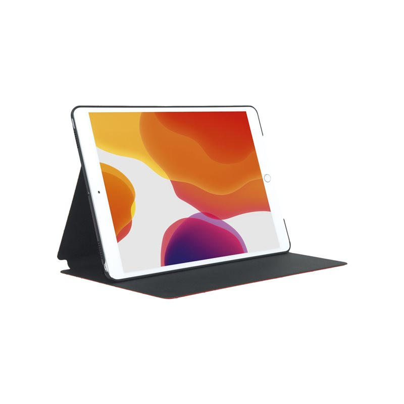 Étui à rabat pour tablette - imitation cuir - rouge - 10.2" - pour Apple 10.2-inch iPad (7ème génération) (048030)_1