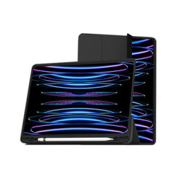 Étui à rabat pour tablette - microfibre - noir - pour Apple 12.9-inch iPad Pro Wi-Fi, Wi-Fi + Cellular (MW-300092)_5