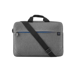 Sacoche pour ordinateur portable - 15.6" - noir et gris, fermeture éclair bleue (1E7D7AA)_2