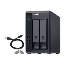 Baie de disques - 2 Baies (SATA-600) - USB 3.1 Gen 2 (externe) (TR-002)_3